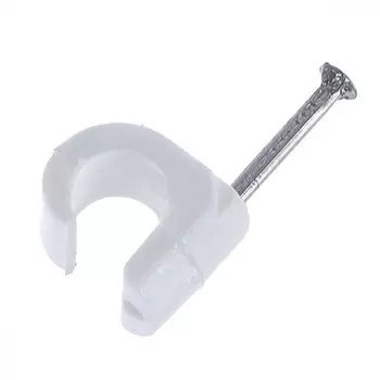 Круглая скоба для электрокабеля Стройбат