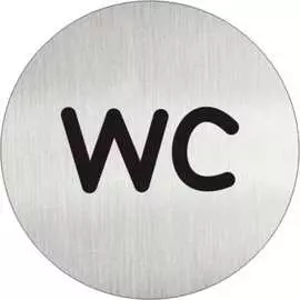 Круглая табличка-пиктограмма GRM WC 218000130-4