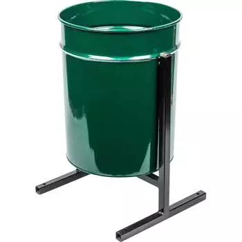 Круглая уличная урна ООО КЗНМ Эконом 528096