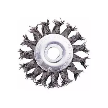 Круглая витая щетка для УШМ АТАКА 13150221 26589