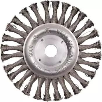 Круглая витая щетка для УШМ АТАКА 13178221 26590