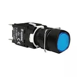 Круглая возвратная нажимная кнопка EMAS D100YDM