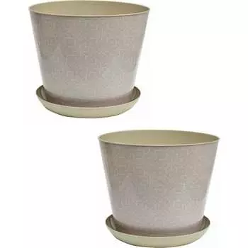 Круглое кашпо Violet