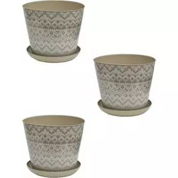 Круглое кашпо Violet N-Kahpo-3/-38143-53