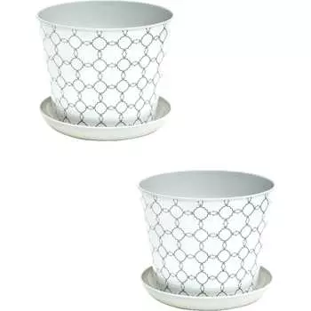 Круглое кашпо Violet N-Kahpo-2/-38112-52