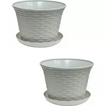 Круглое кашпо Violet N-Kahpo-2/-36111-08