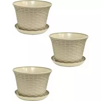 Круглое кашпо Violet