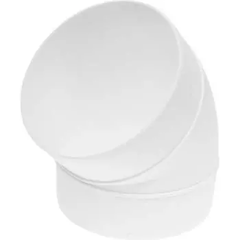 Круглое колено Эвент 100 ККП 45гр.