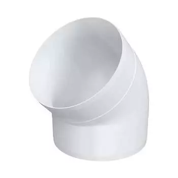 Круглое колено Эвент 125 ККП 45гр.