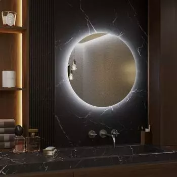 Круглое зеркало для ванной ALIAS