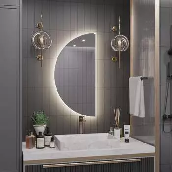 Круглое зеркало для ванной ALIAS