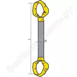 Круглопрядный петлевой строп КантаПлюс