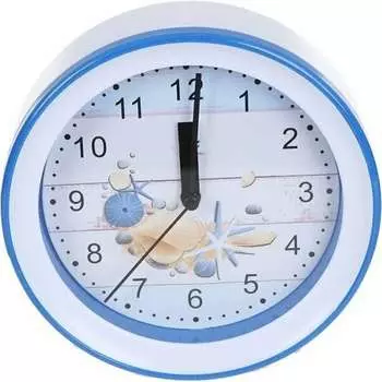Круглые часы-будильник Perfeo
