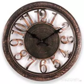 Круглые настенные кварцевые часы Engy ЕС-16 9316