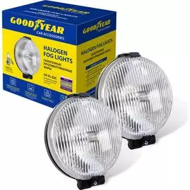 Круглые универсальные галогенные противотуманные фары Goodyear GY-FL-02C GY019009