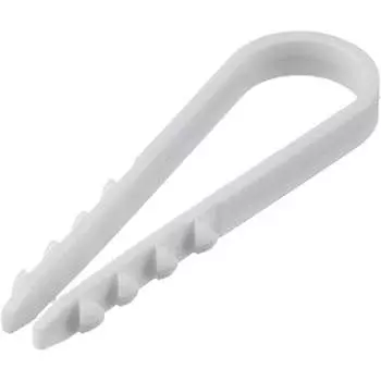 Круглый дюбель-хомут крепежная техника 11x18, 20 шт. 15522