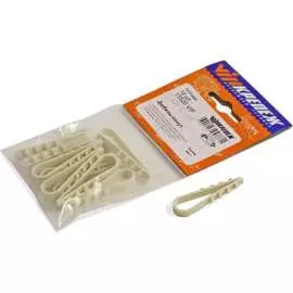 Круглый дюбель-хомут vipкрепеж 5х10, 10 шт. 15520 VIP