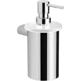 Круглый хромированный диспенсер к стене LANGBERGER