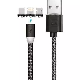 Круглый кабель для зарядки телефона EXPLOYD