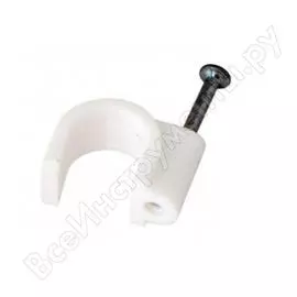 Круглый крепеж кабеля REXANT 07-4012