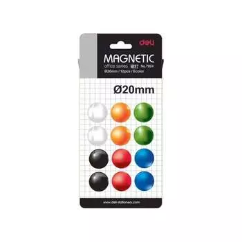 Круглый магнит для досок DELI E7824 382355
