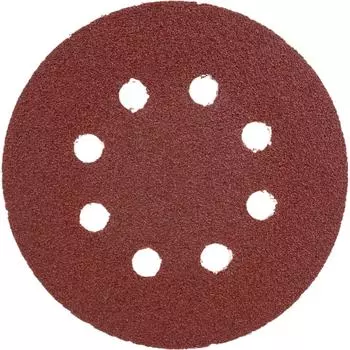 Круглый перфорированный шлифлист ВОЛАТ 80010-80