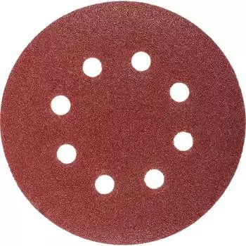 Круглый перфорированный шлифлист ВОЛАТ 80010-120