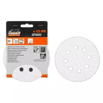 Круглый самосцепляющийся шлифлист Gepard GP5002-60