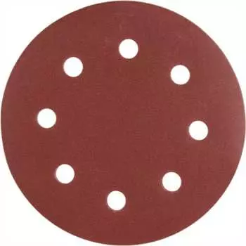 Круглый самосцепляющийся шлифлист WORTEX WSD318180W504