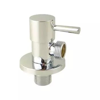 Круглый угловой кран VERAGIO