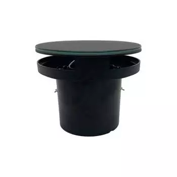 Круглый вентилятор VENTFAN.RU Solar100HT Solar 100HT Glass Black