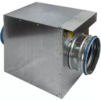 Круглый водяной воздухонагреватель NOIZZLESS