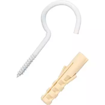 Крюк-шуруп ЕВРОПАРТНЕР d3,3хL30 мм 3 шт. 13 6296 1