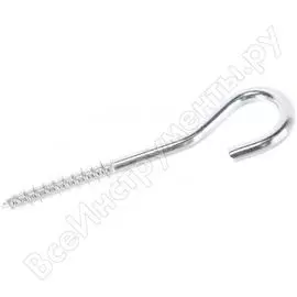 Оцинкованный крюк-шуруп ЕВРОПАРТНЕР d9,4хL135 мм 2 шт. 13 7656 3