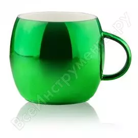 Кружка asobu sparkling mugs 0.38л, зеленая mug 550 green