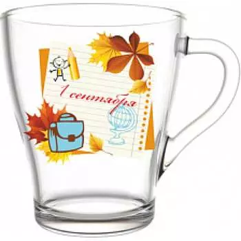 Кружка для чая ДЕКОСТЕК 2018-Д Скоро в школу ТП11328