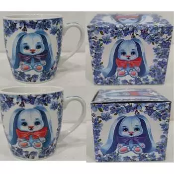 Кружка Olaff МИКС 2 ДЕКОРА, NEW BONE CHINA 221-08017