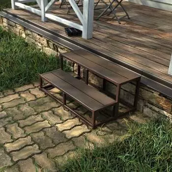 Крыльцо к дому АрсеналЪ ARSENAL AVANT без доски. AR18V7328H9-06