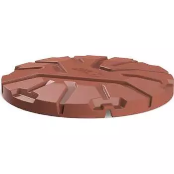 Крышка колодца POLIMER GROUP Роса - 2 цвет коричневый DK2S11