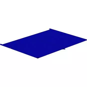 Металлическая крышка к контейнерам КС, КТ RUSKLAD