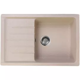 Кухонная мойка aquagranitex бежевый m-27/328