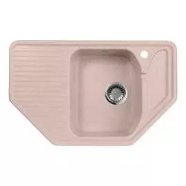 Кухонная мойка aquagranitex розовый m-10/315
