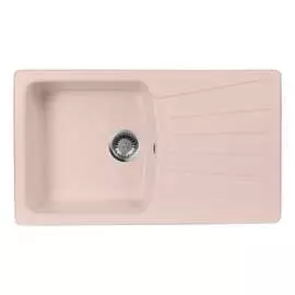 Кухонная мойка aquagranitex розовый m-12 /315