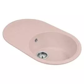 Кухонная мойка aquagranitex розовый m-18 /315