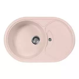 Кухонная мойка aquagranitex розовый m-18s /315
