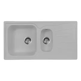 Кухонная мойка aquagranitex серый m-09k /310