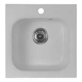 Кухонная мойка aquagranitex серый m-43 /310