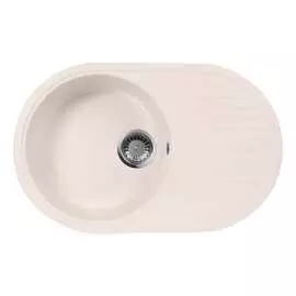 Кухонная мойка aquagranitex светло-розовый m-18 /311