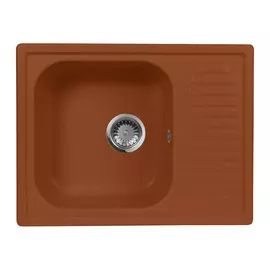 Кухонная мойка aquagranitex терракот m-13 /307