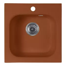 Кухонная мойка aquagranitex терракот m-43 /307